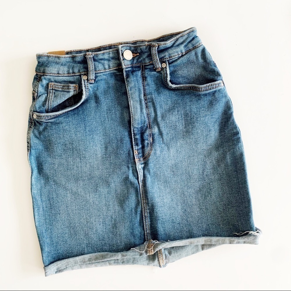 Zara | Denim Mini Skirt Women’s Size 24